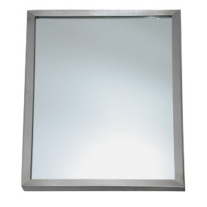 Stainless Steel Angle Framed Mirror