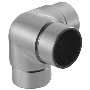Handrail 3-Way Connector with 90° Right Angle