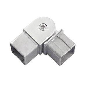 Adjustable Flush Angle (0° to 90°) Connectors for Square Handrail