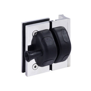 90° Round Post-to-Glass Pool Gate Latch